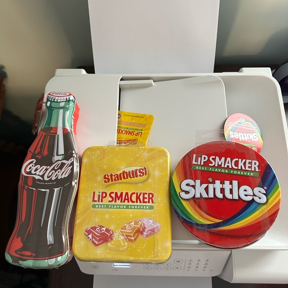 Lip smackers sets.  Coca Cola, Skittles and Starburst. - Picture 2 of 5